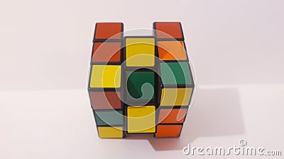 Rubic cube Editorial Stock Photo