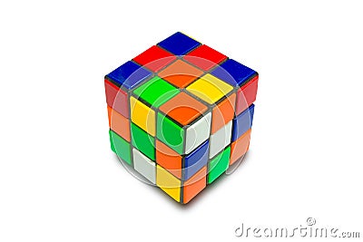 Rubic cube Editorial Stock Photo