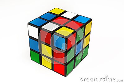 Rubik Cube Editorial Stock Photo