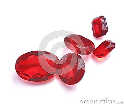 Rubies Stock Photo