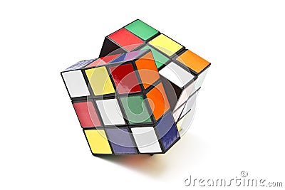 Rubik's Cube Editorial Stock Photo