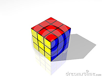 Rubik's Cube Editorial Stock Photo