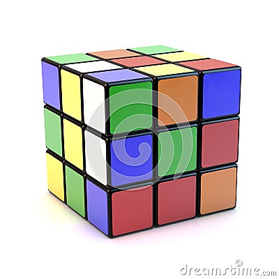 Rubik s cube Editorial Stock Photo