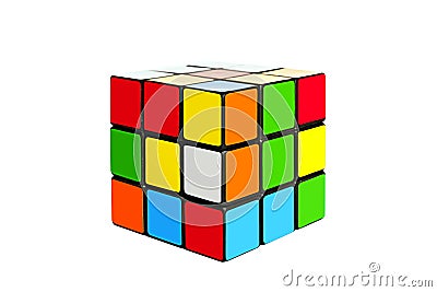 Rubix cube Editorial Stock Photo