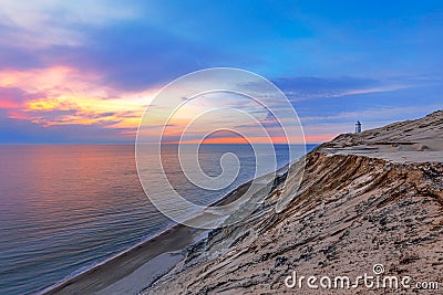 Rubjerg Knude Lighthouse Stock Photo