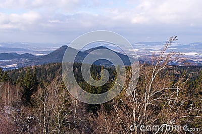Rudawy Janowickie mountains - Poland Stock Photo