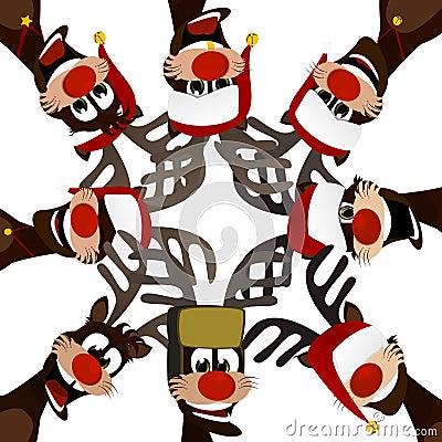 Rudolf the red nose reindeer Editorial Stock Photo