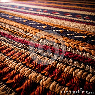 Rug , floor covering carpet home furnishing Stock Photo