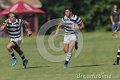 Rugby Action 1st Teams High Schools Editorial Stock Photo