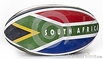 Rugby ball Stock Photo