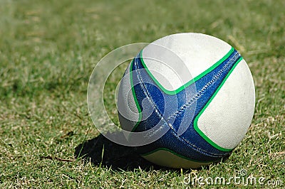 Rugby ball Stock Photo