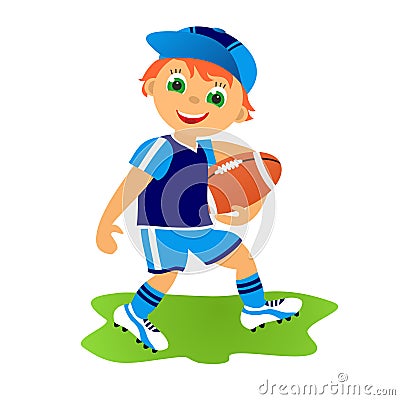 Rugby football Stock Photo