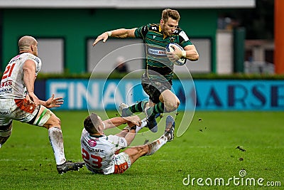 Rugby Heineken Champions Cup Benetton Treviso vs Northampton Saints Editorial Stock Photo