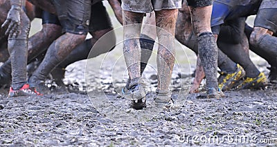 Rugby match. Stock Photo