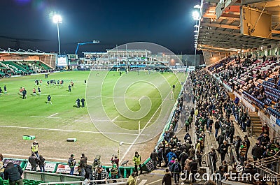 Rugby match Editorial Stock Photo