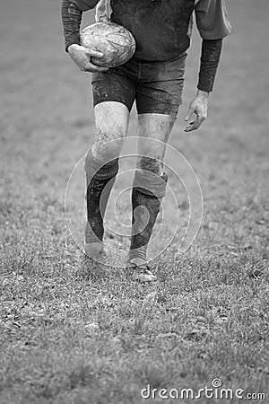 Rugby Tee Stock Photo