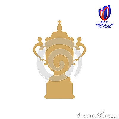 Rugby World Cup 2023 France logo Vector Illustration