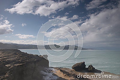 Rugged Coastline Stock Photo