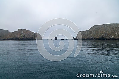 Rugged Coastline Stock Photo