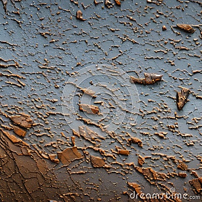 A rugged and weathered texture with rusted metal and worn leather4, Generative AI Stock Photo