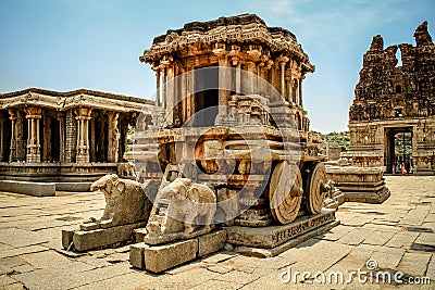 Ruin in Hampi Stock Photo