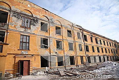 Ruined Building Stock Photo