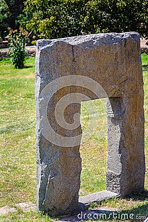 Ruins of Aksum (Axum), Ethiopia Stock Photo