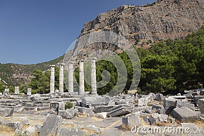 Ruins of ancient city Stock Photo