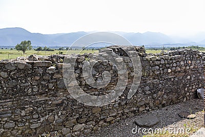 Ruins of ancient Roman city Nicopolis ad Nestum, Bulgaria Editorial Stock Photo