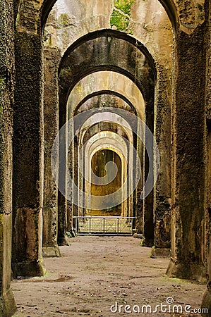 Ruins,archeology,mirabilis,bacoli,italy Stock Photo