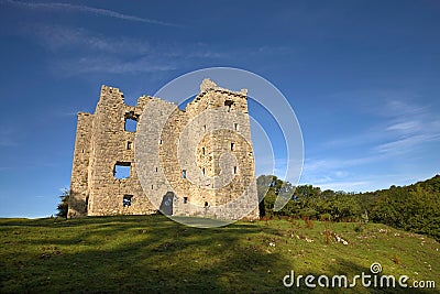 Arnside Tower Cumbria Stock Photo