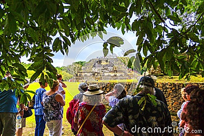 Ruins in Belize Editorial Stock Photo