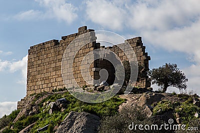 Ruins of Heraclea near Lake Bafa in Mugla Turkey Stock Photo