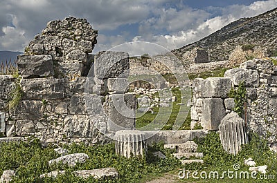 Ruins of Limyra, Lycia, Turkey Stock Photo