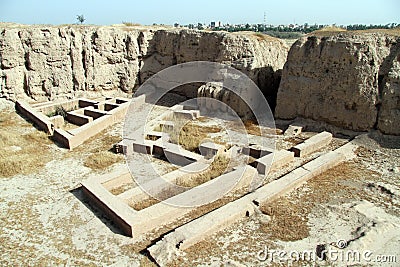 Ruins in Shush, Iran Stock Photo