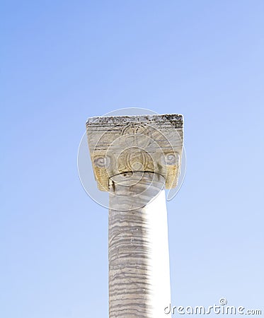 Ruins of st. Johns Basilica Stock Photo