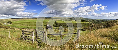 The ruins of Wheal Betsy Engine House Stock Photo