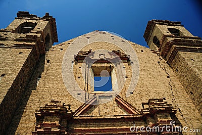 ruins of Zana convents of La Merced Catholic religion during the 16th century Belonging to the order of the Mecedarios. Stock Photo