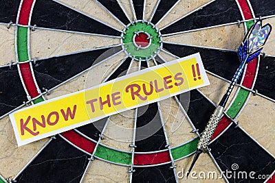 Rule law understand regulation compliance standard procedure rules regulations Stock Photo