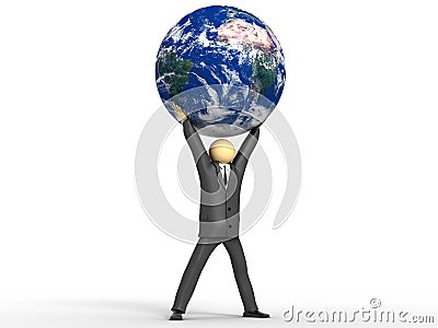 Rule the World Stock Photo