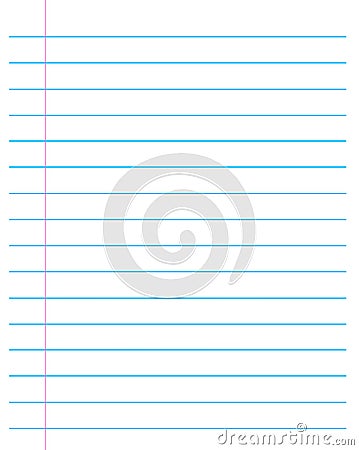 Ruled Paper / Lined Page Stock Images - Image: 8391054