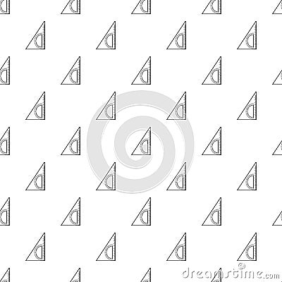 Ruler angle icon, outline style Vector Illustration