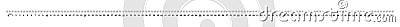 Ruler 100 centimeter. Ruler 1000 mm. Value of division 0.5 mm. Precise length measurement device. Calibration grid Stock Photo