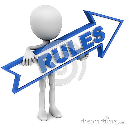 Rules Stock Photo