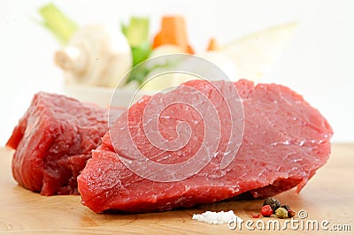 Rump steak Stock Photo