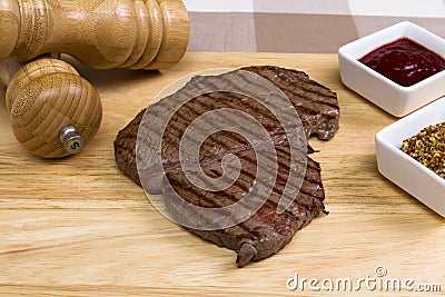 Rump steak Stock Photo