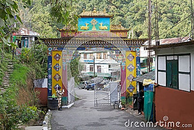 Rumtek Monastery, Sikkim, India Editorial Stock Photo