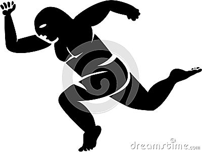 runner Vector Illustration