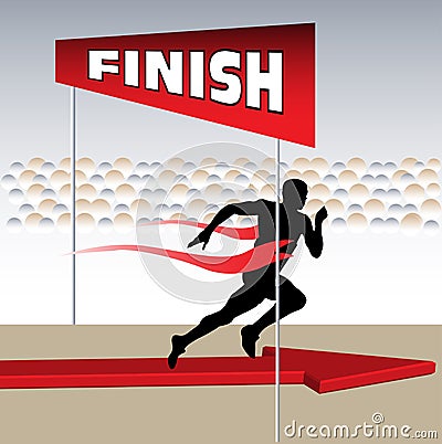 Runner Vector Illustration