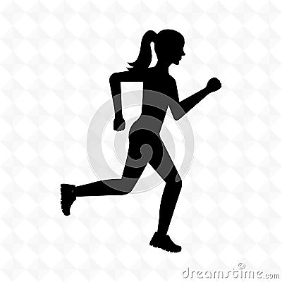 runner avatar design Cartoon Illustration